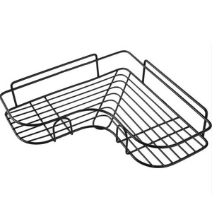 Estantes triangulares para baño, estante de esquina sin agujeros, trípode de baño, estantes de lavado, soporte de Metal para pared de baño, champús - Product Image 3