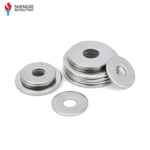 Heat-Resistant Stainless Steel Flat Metal Gasket Thin Design for Refractory Applications