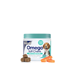 Golosinas Masticables Suaves con Omega para Piel y Pelaje, Marca Privada OEM/ODM, Suplemento Masticable Suave de Salmón con Sabor Personalizado - Product Image 1