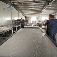 Moule de compression en caoutchouc léger et résistant à l'usure pour carreaux flexibles en pierre souple de travertin pliable LYA Brand MCM