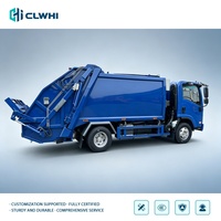 Camion Compacteur de Déchets Isuzu 4x2 Grande Capacité en Promotion, Camion de Compression des Déchets pour le Service de Collecte Urbaine