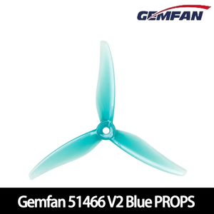 Gemfan 허리케인 51466 V2 프로펠러-5.1X4.66 <span class=keywords><strong>3</strong></span> 블레이드 PC, 5 인치 FPV 레이싱 멀티로터 DIY RC 부품 - Product Image 4