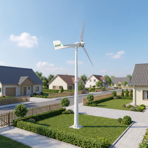 Aerogenerador de Alta Eficiencia de 5000 Vatios (5kw) con Kit de Sistema Híbrido, Fuera de la Red, Conectado a la Red o Sin Conexión a la Red - Product Image 1
