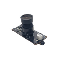 Caméra de surveillance 2MP téléobjectif/Grand angle avec microphone, module de caméra USB pour sonnette vidéo 1080p