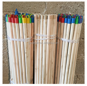 Mango de escoba de madera recubierto de PVC Color personalizado de alta calidad/Palos de fregona de madera/mango <span class=keywords><strong>Broomo</strong></span> - Product Image 3