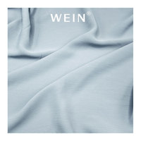 WI-B05 benutzer definierte Blumen Multi Color Crinkle gedruckt Pure Pearl Blue Chiffon Stoff für Mode Mädchen Kleid