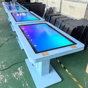 Nouveau design <span class=keywords><strong>Table</strong></span> de jeu à écran <span class=keywords><strong>tactile</strong></span> de 43 pouces <span class=keywords><strong>Table</strong></span> intelligente WiFi étanche avec chargement sans fil - Product Image 6