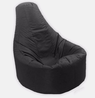 2025 Fauteuil pouf moderne en cuir PU en forme de L, extra large, pour salon, salle de jeux, salon de jardin, avec housse amovible et réglable