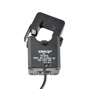 YHDC 100A-300A <span class=keywords><strong>AC</strong></span> para DC Dividir Núcleo Sensor De Corrente, Transdutor De Corrente TST024L 24mm De Diâmetro <span class=keywords><strong>AC</strong></span> para DC Dividir Núcleo Braçadeira De Corrente - Product Image 1