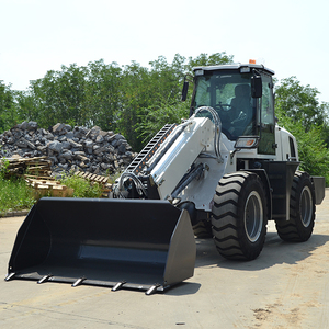 Pabrikan 2Ton Mini Hydrostatic Boom <span class=keywords><strong>Loader</strong></span> roda teleskopik 4 roda Drive selip Steer depan <span class=keywords><strong>Loader</strong></span> dengan PLC dan komponen pompa - Product Image 6