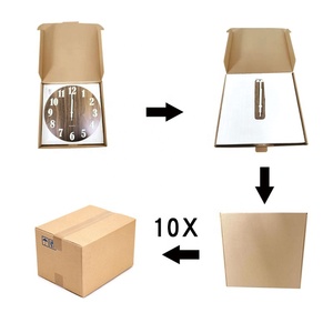 Stile di vendita caldo 30cm spiaggia Mdf orologio <span class=keywords><strong>da</strong></span> parete adatto per <span class=keywords><strong>cucina</strong></span> all'aperto decorazione della casa soggiorno orologio <span class=keywords><strong>da</strong></span> parete al quarzo - Product Image 5