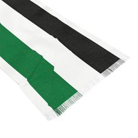 Écharpe de drapeau de la Palestine, écharpe légère palestinienne, écharpe palestinienne de style arabe authentique, écharpe de Palestine Hatta gratuite