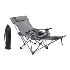Outdoor Furniture <strong>Lightweight</strong> Folding <strong>Chair</strong> Camping Portable <strong>Beach</strong> Small Stool Backrest Fishing <strong>Chair</strong> Folding Bed Travelling - Product Image 1