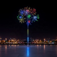 Guirlande lumineuse LED en métal à commande par application, effet feux d'artifice, couleurs RGB changeantes, étanche IP65, pour extérieur, jardin, Noël, fête, décorations lumineuses à pixels