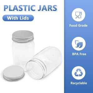 Bocaux Mason faits à la main en verre borosilicate de haute qualité avec couvercle, sans BPA, qualité alimentaire, tailles personnalisées, verre transparent, carton de cuisine, minimaliste - Product Image 3