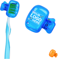 Funda para Cepillo de Dientes Personalizada con Impresión Serigráfica Ranguo, Logotipo Personalizado, Plástico Transparente con Clip, Color Personalizado, Venta al Por Mayor para Viajes
