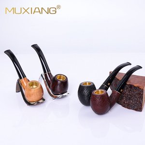 Xiaoxiong Hot Bán Xách Tay Tái Sử Dụng <span class=keywords><strong>Briar</strong></span> Gỗ Cong Thân Cây Ống Hút Tùy Chỉnh Bán Buôn Bằng Gỗ Ống Hút - Product Image 4