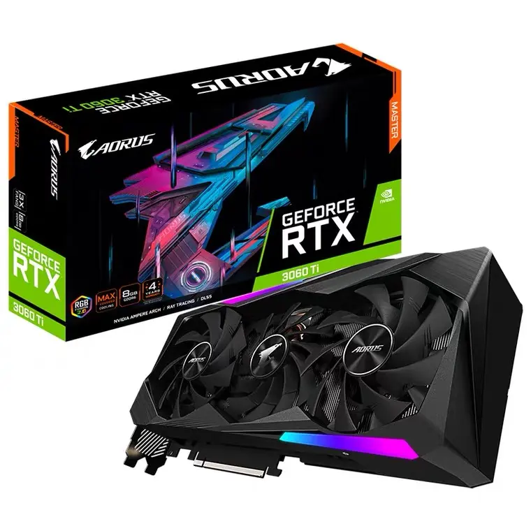 Nuova scheda Video GIGABYTE AORUS RTX3060 3060ti 3070 3070ti 3080 3090 24GB