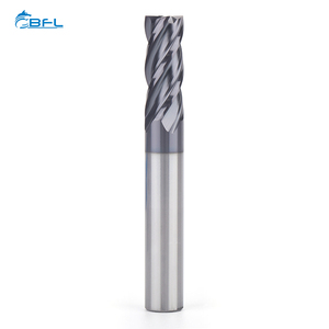 Bfl Vonfram cacbua 4 sáo vuông cuối nhà máy 1/4 inch endmill trong kho - Product Image 3