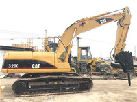 OFFRE SPÉCIALE!!! Pelle Caterpillar 320C d'occasion avec marteau de Jack, pelle 320 325, à vendre, importé du japon