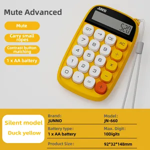 Văn Phòng Quà Tặng Tùy Chỉnh Điện Tử 12 Chữ Số Ma Thuật Máy Tính Cho Sinh Viên Và Kinh Doanh Với Nút Tròn - Product Image 3