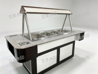 Bar Salad Dingin dengan Wadah GN untuk Prasmanan Dingin Hotel dan Katering