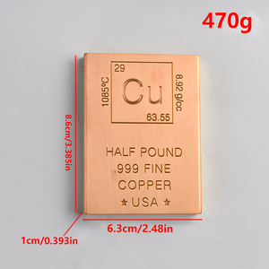 سبائك نحاس نقية بنسبة 99.99٪ بالجملة، قضبان نحاسية مخصصة بوزن 1 كجم - Product Image 4