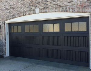<span class=keywords><strong>Porte</strong></span> <span class=keywords><strong>de</strong></span> <span class=keywords><strong>garage</strong></span> isolée moderne style chariot américain classique Master Home avec <span class=keywords><strong>kit</strong></span> <span class=keywords><strong>de</strong></span> quincaillerie Surface finie - Product Image 1