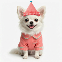 Jaypet Großhandel Gestreiftes Hunde-Pyjama-Set, Niedliche Welpen-Schlafbekleidung für Kleine Rassen, Dropshipping