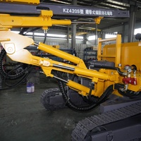 Profondeur de pression de travail élevée KZ420S 60m Dth Mine Drilling Rig Machine de trou de sablage intégrée avec compresseur d'air pour le mien