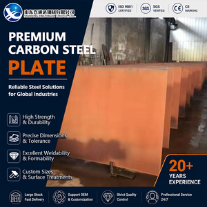Shot Blasted S235JR S355JR 8mm 1219mm 12000mm Tempered DIN 17100 Quenched Carbon Steel Plate of Building Structures - Product Image 1