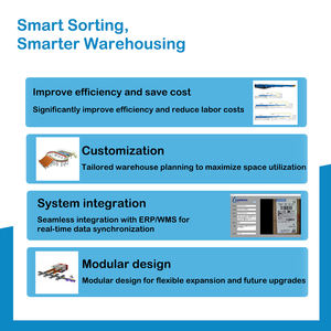 Умное автоматическое измерение объема складских грузов с поддоной системой Dws, логистический центр склада электронной коммерции - Product Image 5