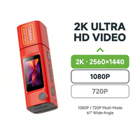 Cámara de Fotos de Moda con Formato de Audio WAV, Dispositivo de Captura de Video con Pantalla HD 2K para Estudiantes Escolares, Cámara Compacta de Bolsillo para Niños