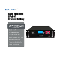 Sistema de almacenamiento de energía para el hogar Paquete de baterías de iones de litio 51,2 V 48V 100AH 200AH 300AH Baterías de rack Lifepo4 Byd Lifepo4 Batería