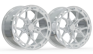 ล้อแม็กซ์ฟอร์จสั่งทำพิเศษขนาด 17 นิ้ว 5x114.3 5x112 สีเงิน อลูมิเนียมอัลลอย 6x139.7 98 มม. 40 มม. ออฟเซ็ตหลัง สำหรับใช้งานหลังการขาย - Product Image 3