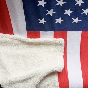 Tùy Chỉnh Monogram Ném Chăn Nhà Sản Xuất OEM Cá Nhân 3D Hình Ảnh Thăng Hoa Logo Tên Lông Cừu In Tùy Chỉnh Chăn - Product Image 6