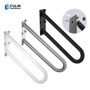 Lan Can Cầu Thang Có Thể Tháo Rời Lan Can Cầu Thang Gắn Tường Hình Chữ U Lan Can Ống Nhà Thép Kim Loại Chống Trượt Lan Can Cầu Thang Ngoài Trời - Product Image 1