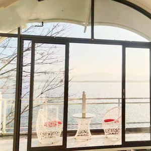 เต็นท์พีวีซีซาฟารีสุดหรูเต็นท์ทรงหนอนไหมกันน้ำเปลือกศาลารีสอร์ทสำหรับตั้งแคมป์กลางแจ้งหรือโรงแรมใช้ในการขาย! - Product Image 2