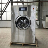 Mesin Cuci Ekstraktor Otomatis Suspensi Ringan 12kg 30kg 50kg, Mesin Cuci Laundry Komersial Tugas Berat untuk Hotel
