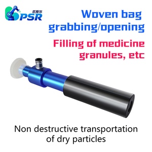 Générateur de vide en alliage d'aluminium à haut débit pour déchargement de granulés/sacs en vrac, conception anti-colmatage avec raccords d'adsorption d'écran PCB - Product Image 3