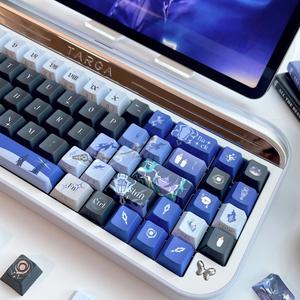 137 Teclas Genshin Impact Kyryll Chudomirovich Flins, Teclas de Anime PBT Cherry para <span class=keywords><strong>Teclado</strong></span> Mecánico Made68 Mad68 Wooting 60 - Product Image 4