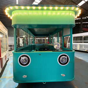 Bonne vente moto électrique Mobile chariot de nourriture plateau de voiture porte-gobelet alimentaire Van camion à benne basculante charnière de porte avec barre extérieure lumineuse - Product Image 2