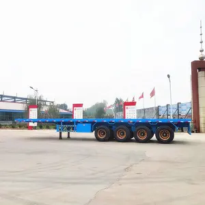 3 as roda 40 kaki baru 12 roda datar semi trailer