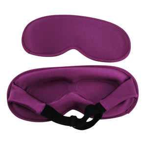 Antifaz de Algodón 3D para Dormir Profundamente, Sin Presión en los Ojos, con Copa, Bloqueo de Luz, Elástico Ajustable, Tamaño de Viaje - Product Image 5