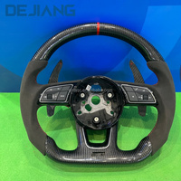 Volant de voiture en fibre de carbone nouvelle génération pour Audi A4 A5 A6 A7 C7 RS3 RS4 RS5 RS6 RS7 Q5 A3 R8 B9 2014 2015 2016