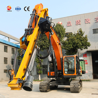 Foreuse DTH adaptée aux excavatrices hydrauliques, équipement de forage de roche pour carrières et mines en ciel ouvert