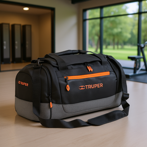 Sac de sport Truper BAG-55 55 cm avec sangle réglable et compartiment intérieur pour usage extérieur unisexe en tissu Oxford - Product Image 2