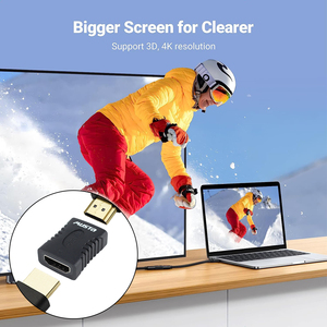 Factory 4K 60Hz <strong>HDMI</strong> Adapter Female <strong>to</strong> Female <strong>Converter</strong> For <strong>HDMI</strong> Extension Coupler For HDTV With VGA Application Audio - Product Image 4