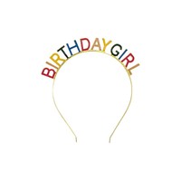 C'est mon anniversaire, serre-tête couronne cadeau, décorations de fête, serre-tête doré, joyeux anniversaire enfant, alliage réutilisable, décorations