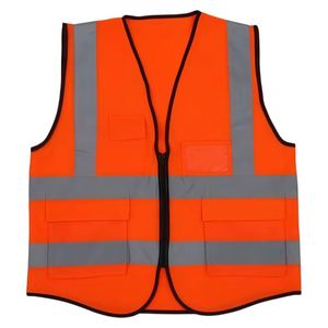 Chaleco Reflectante de Alta Visibilidad Resistente al Fuego para Trabajadores de Mantenimiento Municipal, con Identificación OEM ODM - Product Image 1